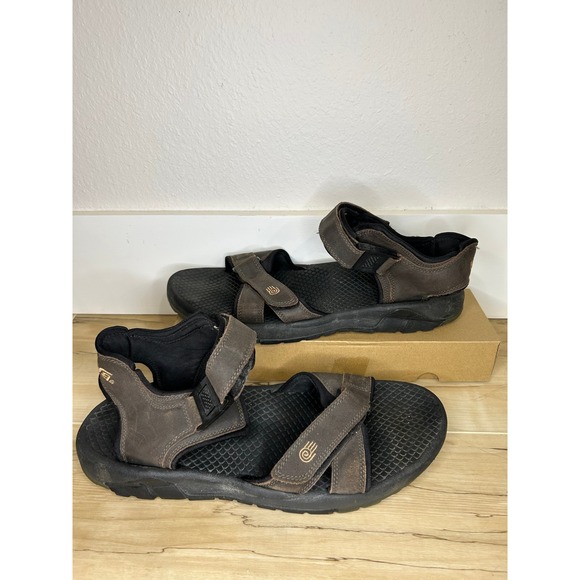 Teva Other - Teva Hiking Sandals Mens Brown Leather Outdoor Walking 10 Gorpcore Active‎ 6787
